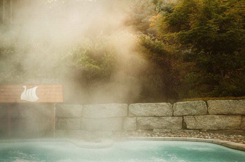 Le Scandinave Spa en hiver : une demi-heure du Refuge, un autre monde